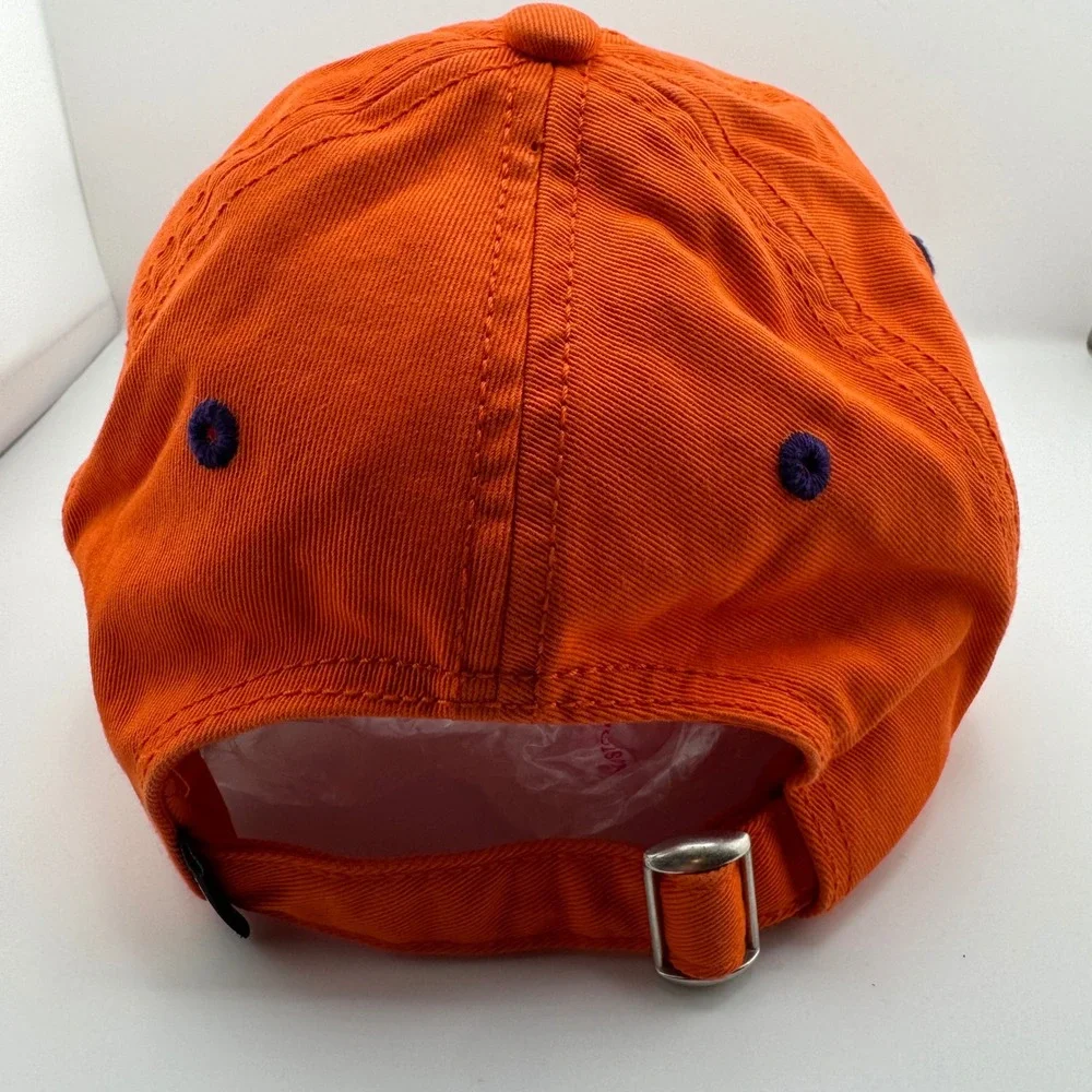 Pac Golf Clemson Tigers Hat Unisex OSFA Orange Excellent Embroidered Dad Cap